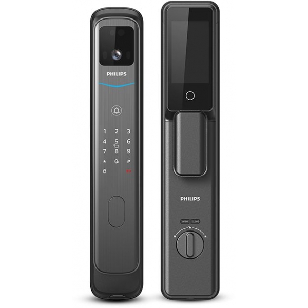 飛利浦 DDL702-MVP 智能門鎖 | 手掌靜脈識別 | 遙距視像對講 | 多重警報